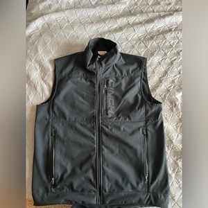 Cinch® Men's Black Logo Windproof Vest Size Large Used